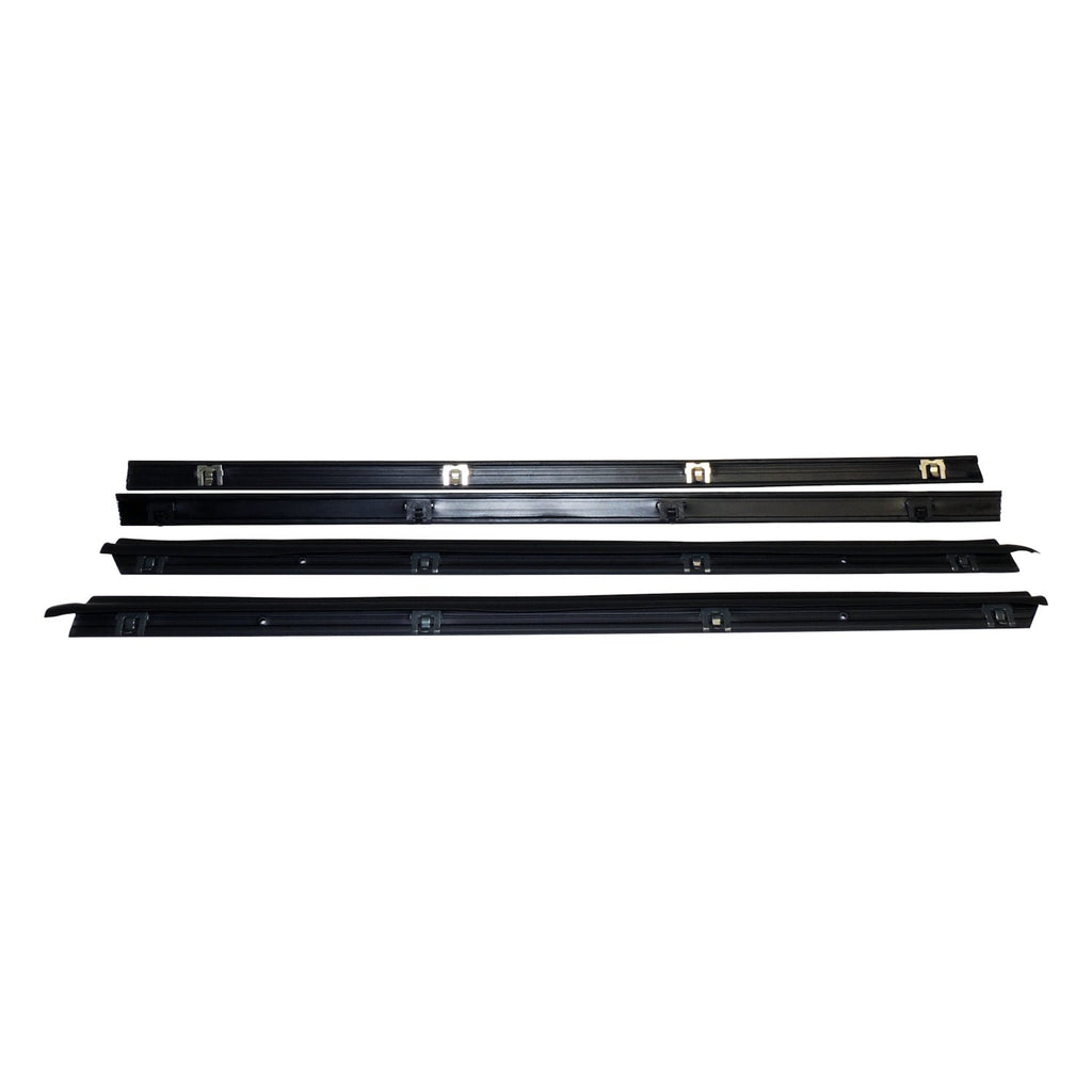 Inner--Outer-Door-Glass-Weatherstrip-Kit-For-76-95-Jeep-Yj-Wrangler--Cj-7,-8