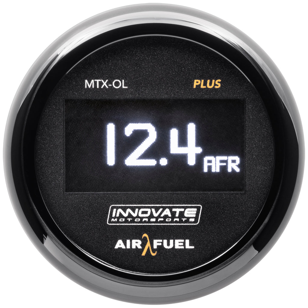 Innovate-Mtx-Ol-Plus-Wideband-Digital-AirFuel-Ratio-Oled-Gauge-Kit-3Ft-WO2-Sensor