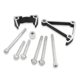 Holley 21-4BK Installation Kit for Low LS Accessory Drive Bracket w/ Long Alignment- Black