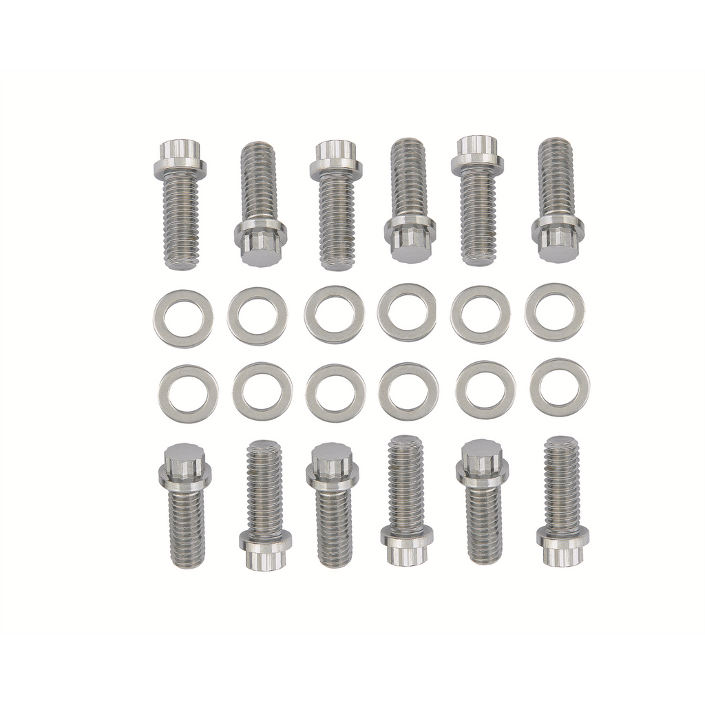 Intake-Manifold-Bolt-Set---Chrome---12-Point
