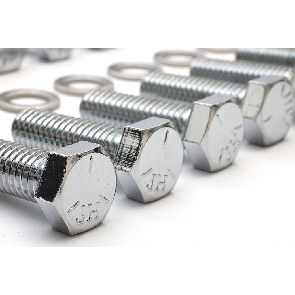 Intake-Manifold-Bolts;-38-In.-16-X-1-14-In.-Hex-Head-(16-Bolts)-Chrome