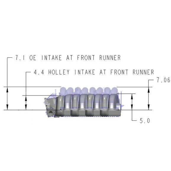 Intake-Manifold-Ford-7.3L-Efi---Black-Fits-Ford-7.3L-Godzilla-Engine