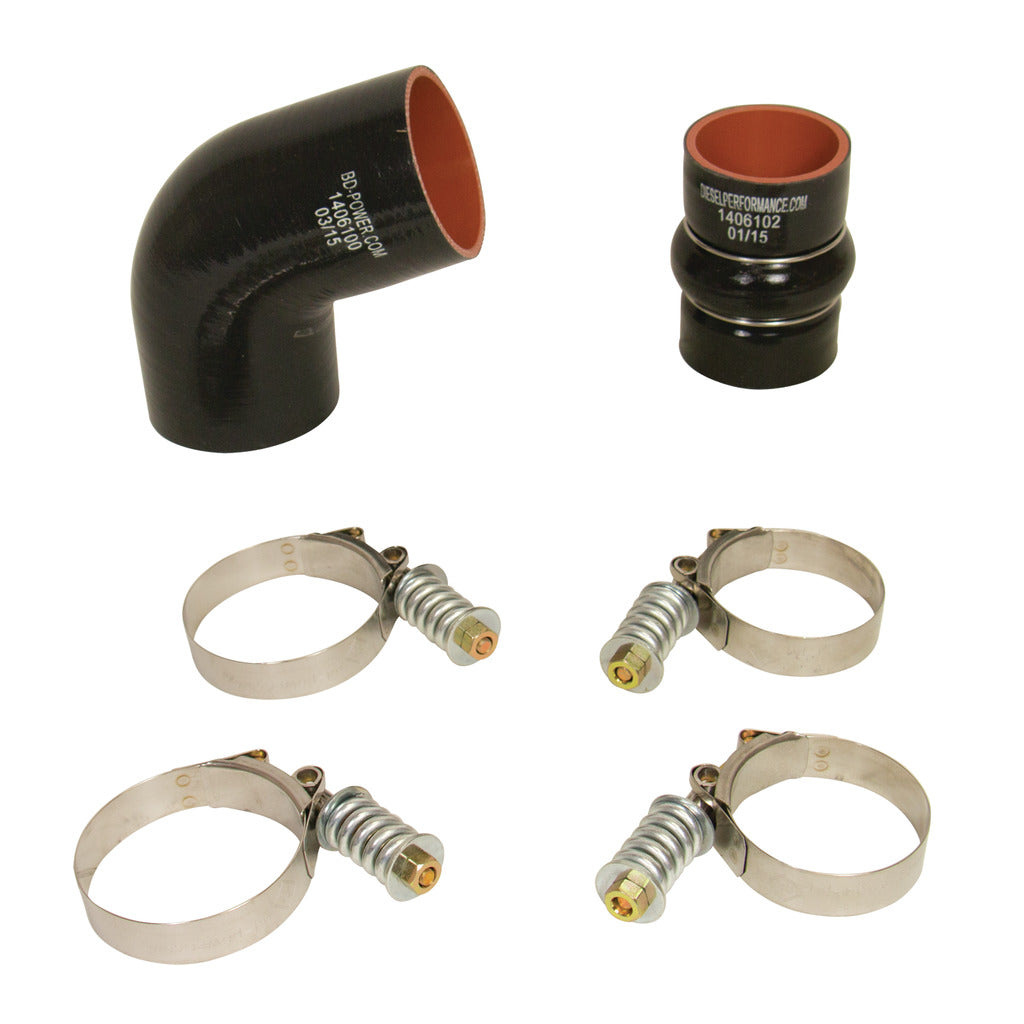 Intercooler-Hose--Clamp-Kit---2006-2010-Chevy-Duramax-(Drivers-Side)