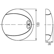 Load image into Gallery viewer, Interior-Lamp-Euroled130t-BlueWht-2Ja