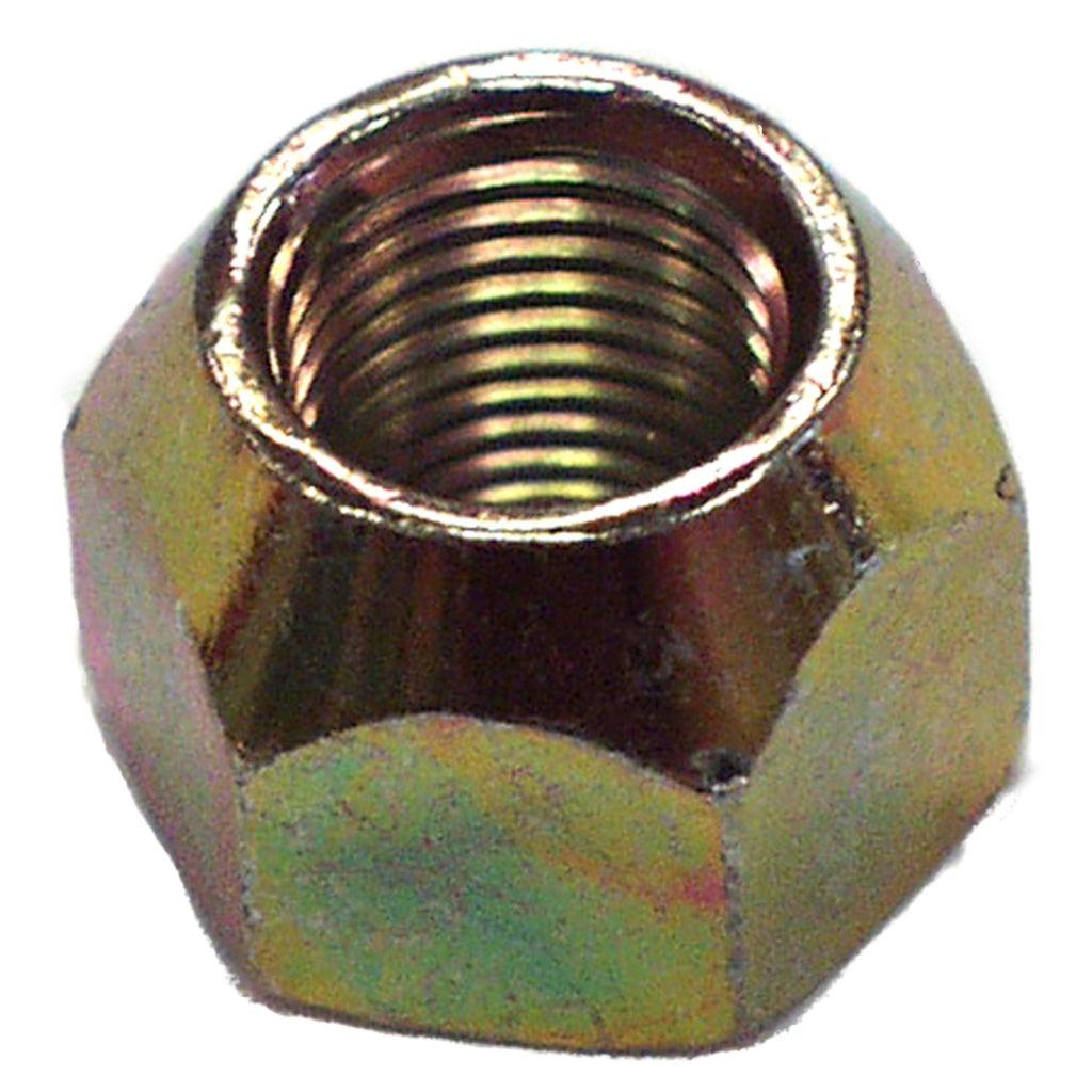 Crown Automotive Jeep Replacement J0636035 Lug Nut, Left Hand Threads for 41-71 Jeep Models, 1/2"-20 Threads, 13/16" Hex for Select Jeep CJ3, Jeep CJ5, Jeep CJ6, Jeep Commando, Jeep Willys, Willys CJ2A, Willys MB