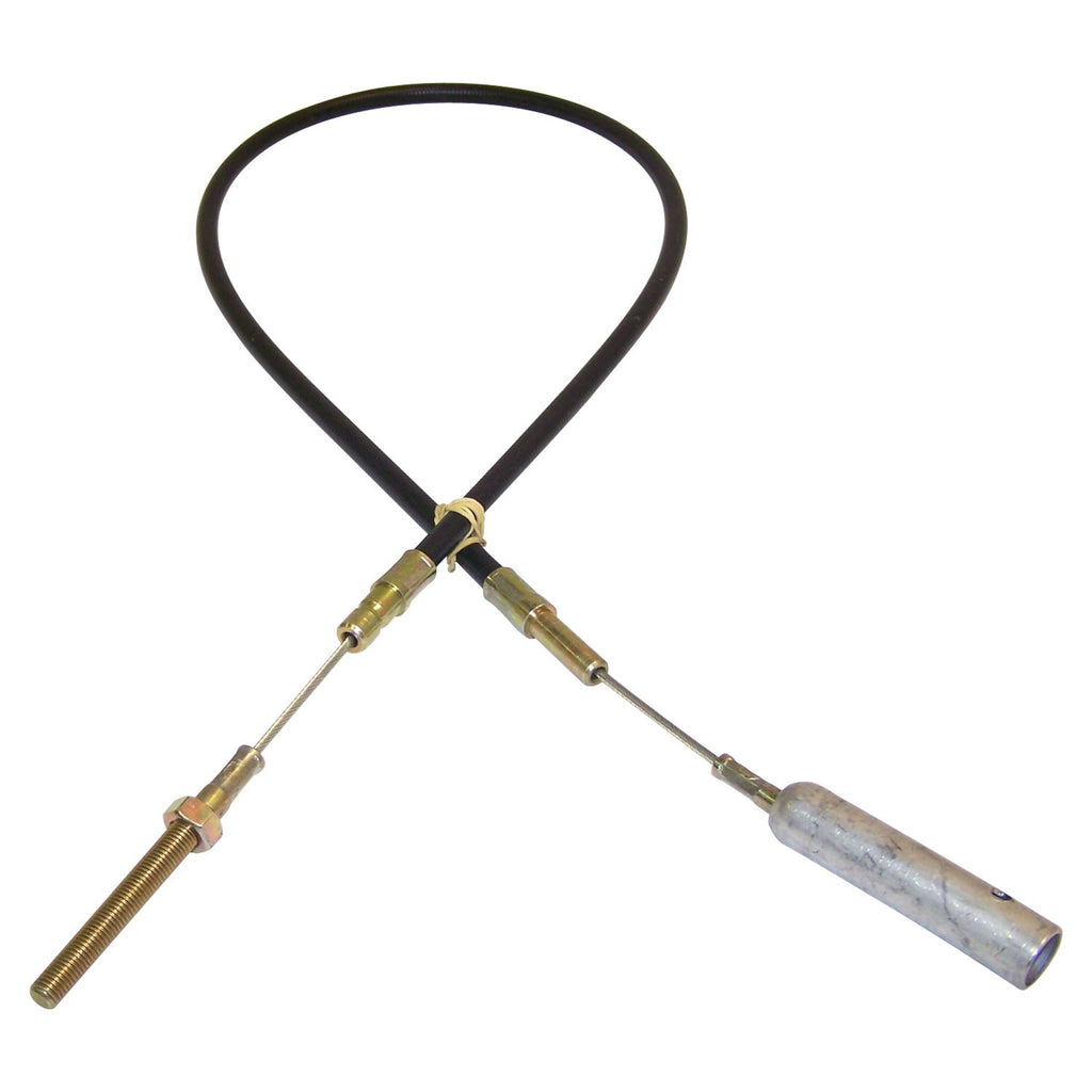 Crown Automotive Jeep Replacement J0640353 Parking Brake Cable for 1945-1949 Jeep CJ-2A, 42.25" Long for Select Jeep Willys
