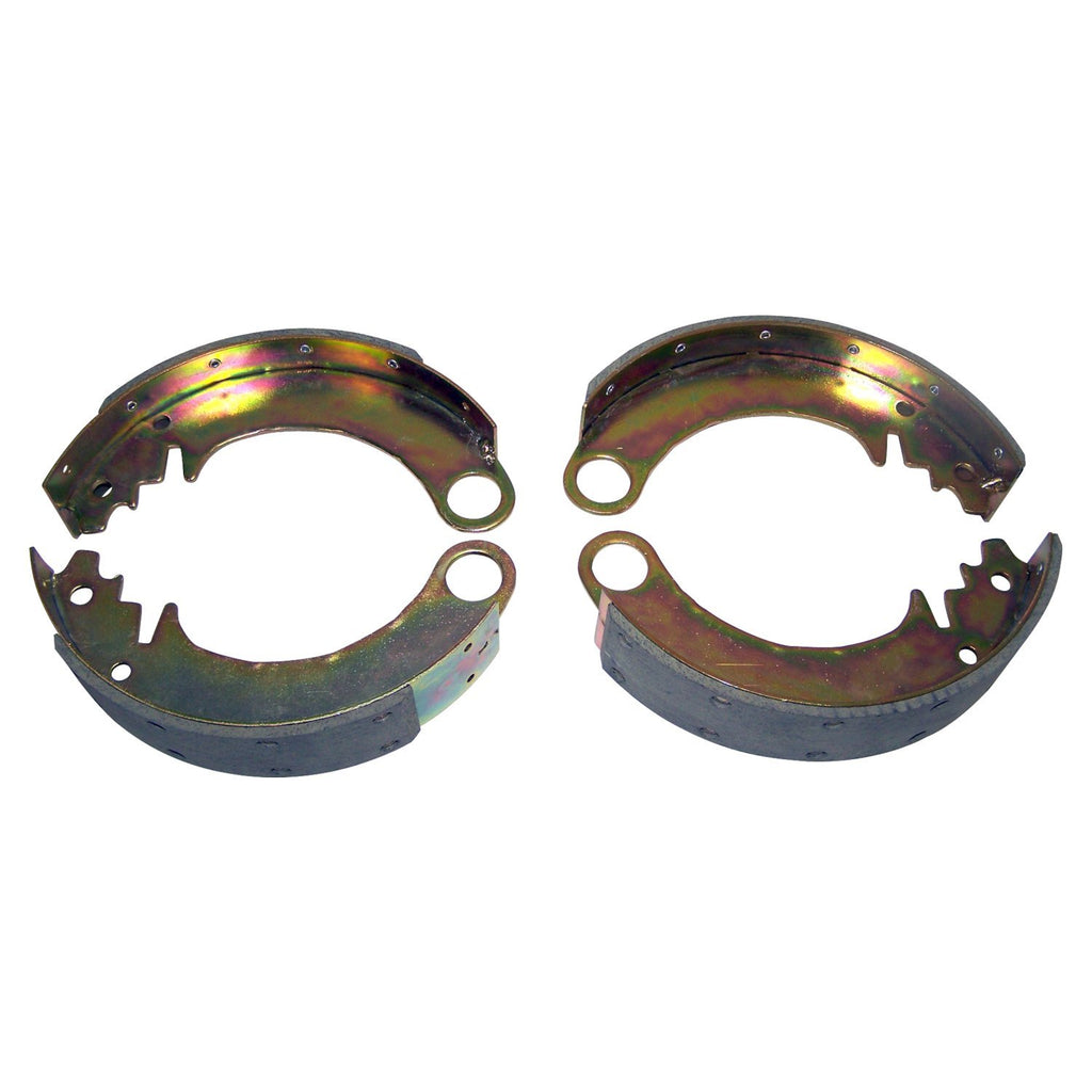 Crown Automotive Jeep Replacement J0642967 Brake Shoe & Lining for MB, CJ-2A, CJ-3A, M38 w/ 9" Brakes, Front or Rear for Select Jeep Willys, Willys CJ2A, Willys MB