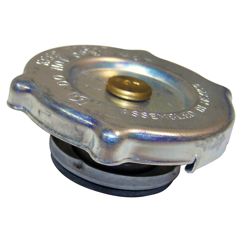 Crown Automotive Jeep Replacement J0648360 7 lb. Aluminum RADIATOR CAP for 1953-71 Vintage Jeep Models for Select Jeep 6-230, Jeep CJ3, Jeep CJ5, Jeep CJ6, Jeep Commando, Jeep FC170, Jeep Willys