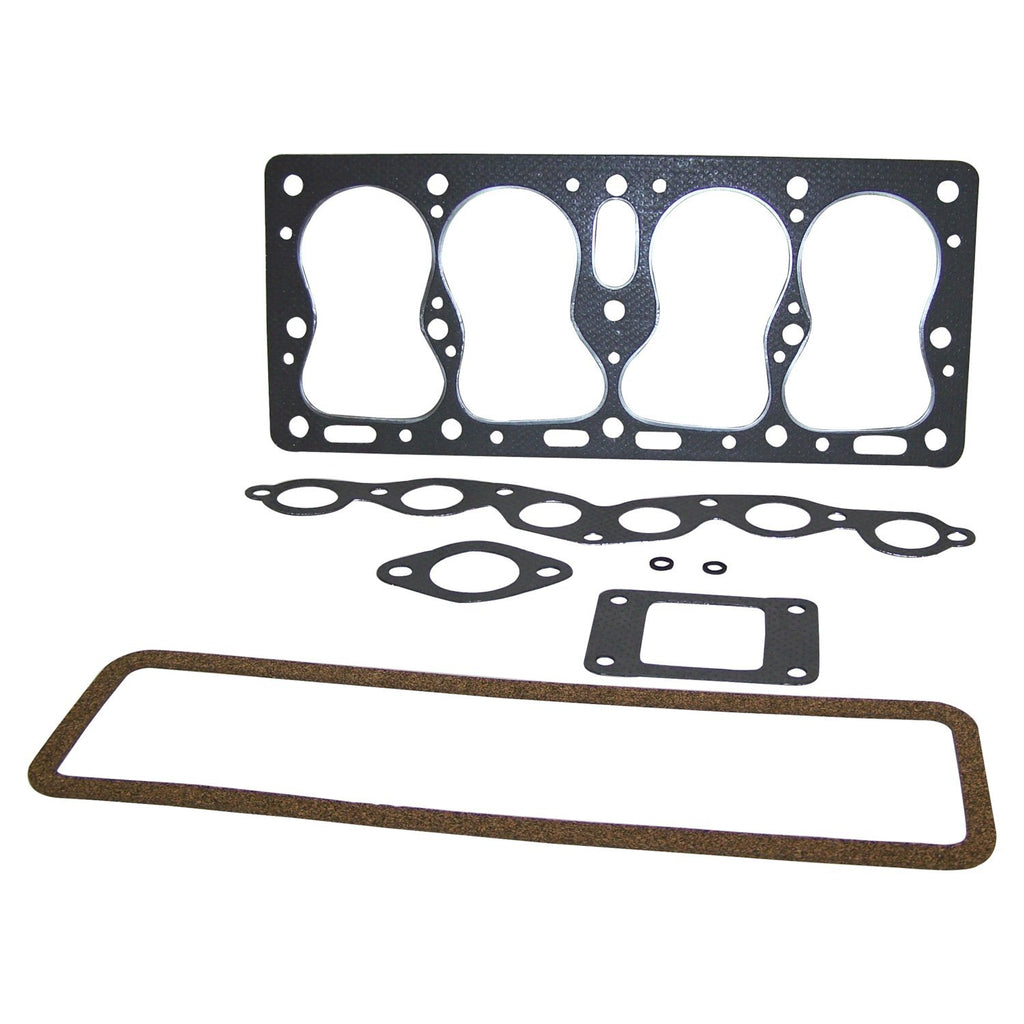 Crown Automotive Jeep Replacement J0802030 Engine Gasket Set for 1941-1953 Jeep Willys Models w/ 4-134 L-Head Engine for Select Jeep Willys, Willys 4-63, Willys 4-73 Sedan Delivery, Willys 4-75 Sedan Delivery, Willys MB, Willys Station Wagon