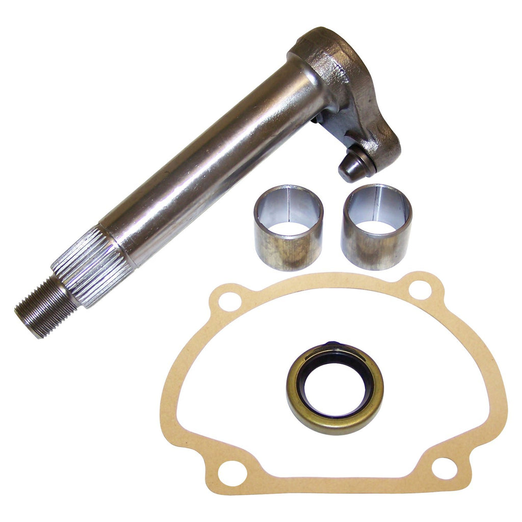 Crown Automotive Jeep Replacement J0805123 Sector Shaft (7/8" Diameter) Kit for Jeep MB, 45-71 CJs w/ 4-134 Engine for Select Jeep CJ3, Jeep CJ5, Jeep CJ6, Jeep Willys, Willys CJ2A, Willys MB