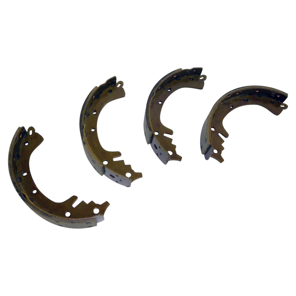 Crown Automotive Jeep Replacement J0807376 Brake Shoe & Lining Set for 1953-1965 Jeep CJ-3B, 5, 6, M38-A1 w/ 9" Brakes for Select Jeep CJ3, Jeep CJ5, Jeep CJ6, Jeep Willys
