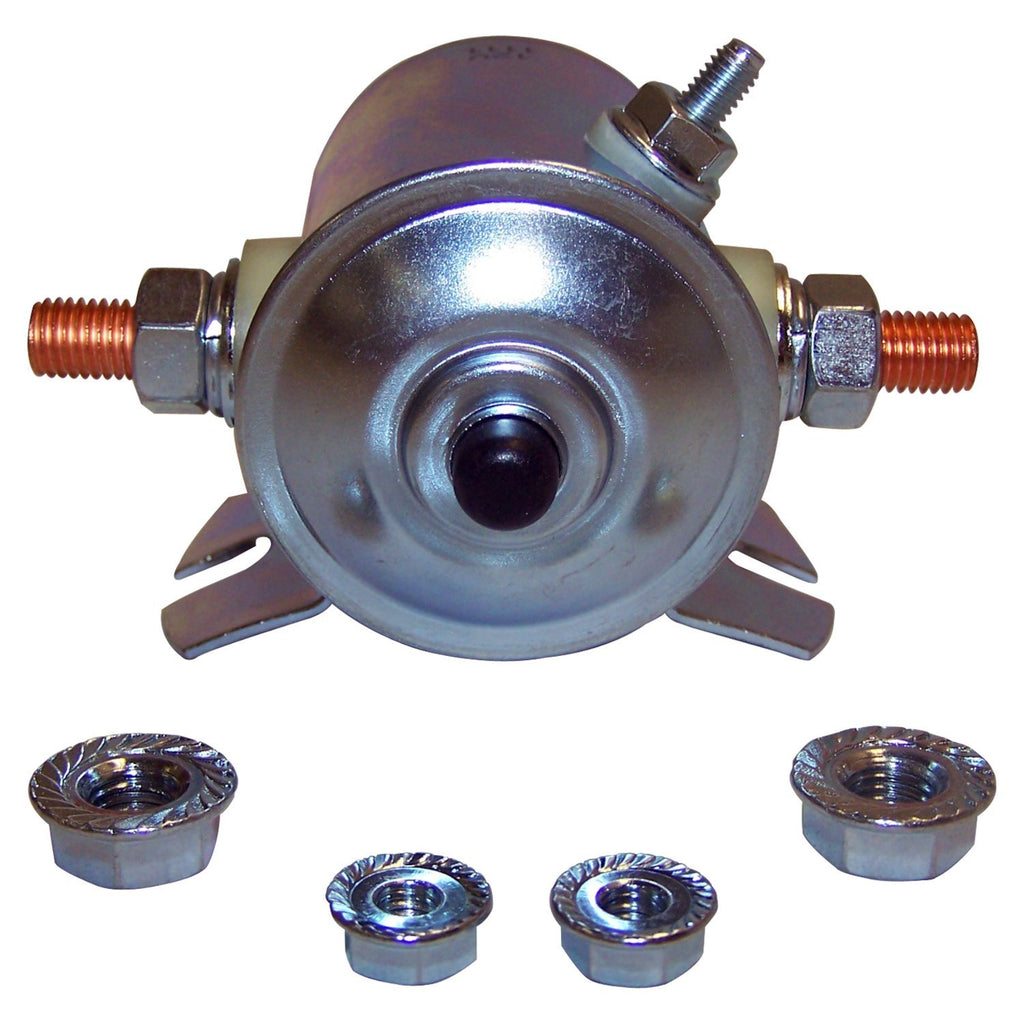 Crown Automotive Jeep Replacement J0919294 12 Volt Starter Solenoid for 1953-1971 Jeep Models w/ 4-134 F-Head Engine for Select Jeep CJ3, Jeep CJ5, Jeep CJ6, Jeep Commando, Jeep FC150, Jeep Willys