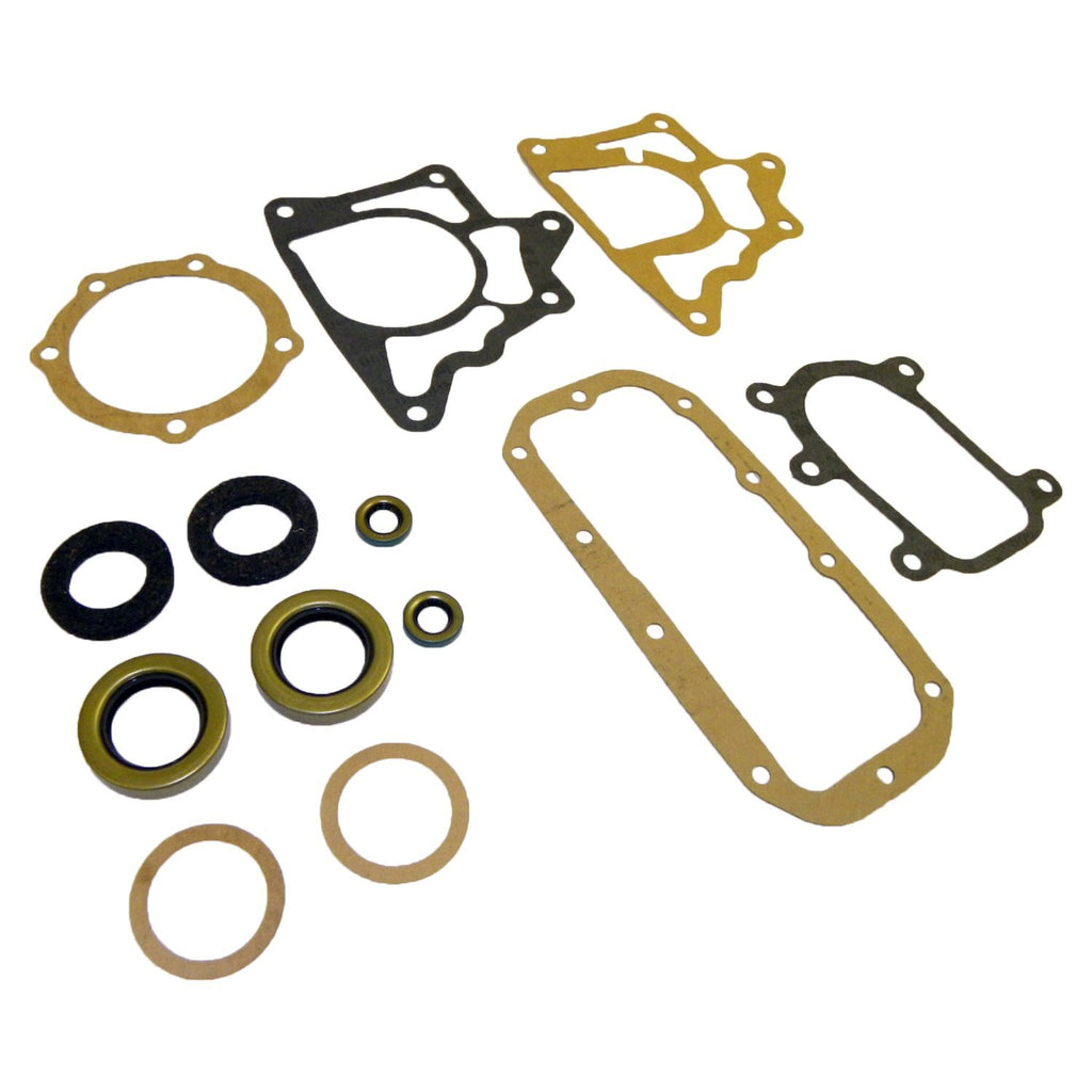 Crown Automotive Jeep Replacement J0923300 Transfer Case Gasket & Seal Kit 45-71 Jeep Models w/ Dana 18 Transfer Case for Select Jeep 6-226, Jeep CJ3, Jeep CJ5, Jeep CJ6, Jeep FC150, Jeep FC170, Jeep Truck, Jeep Utility Wagon, Jeep Willys, Willys 4-63,