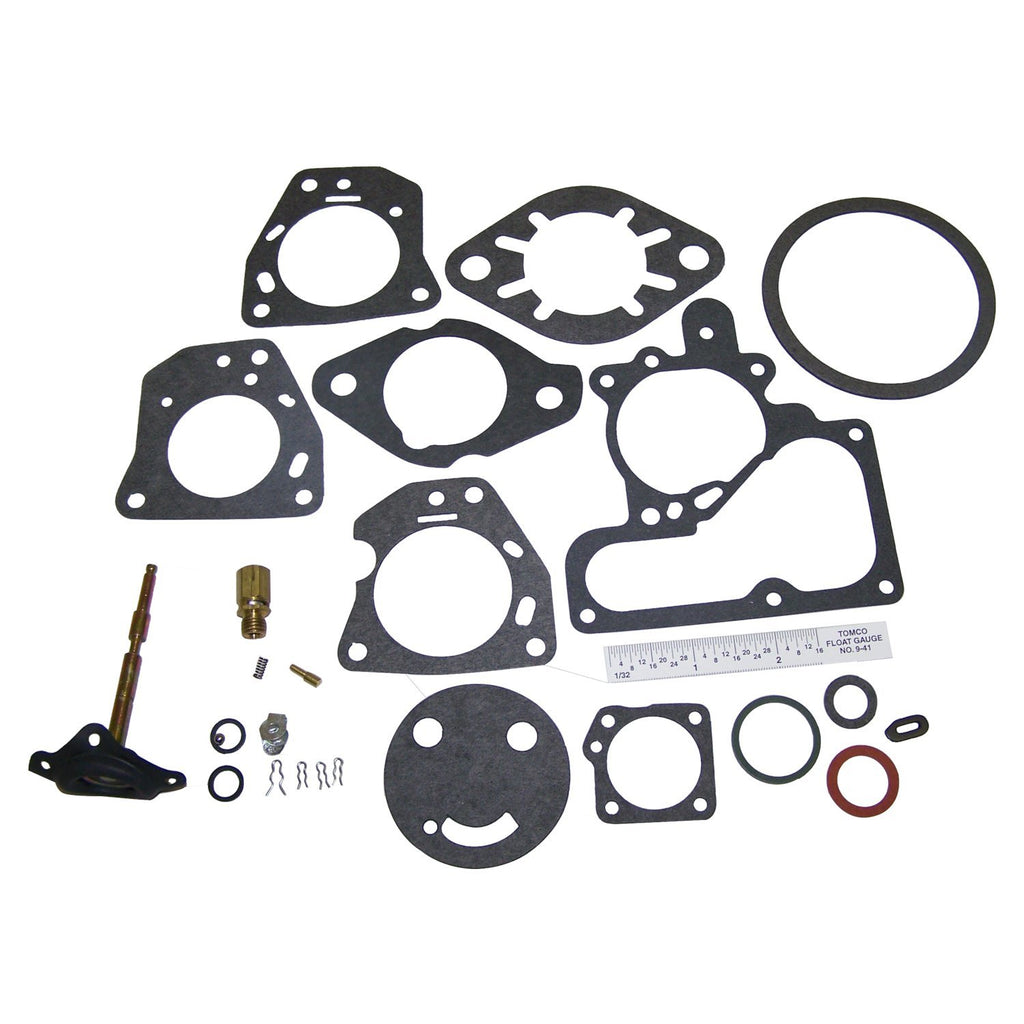 Crown Automotive Jeep Replacement J0924160 Carburetor Repair Kit for 1953-71 Jeep CJ-3B, CJ-5, CJ-6, FC-150 w/ 4-134 F-Head for Select Jeep CJ3, Jeep CJ5, Jeep CJ5A, Jeep CJ6, Jeep CJ6A, Jeep FC150, Jeep Willys