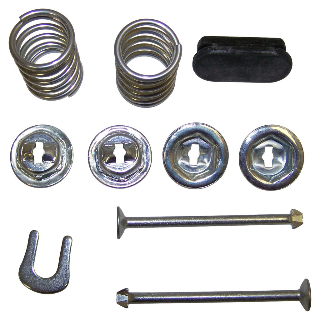 Crown Automotive Jeep Replacement J0937952 Brake Shoe Hold Down Kit for 1969-78 Jeep Models w/ 11" X 2" Drums, F or R for Select Jeep CJ5, Jeep CJ6, Jeep CJ7, Jeep Commando, Jeep J-100, Jeep J-200, Jeep J-210, Jeep J-220, Jeep J-230, Jeep J-2500, Jeep