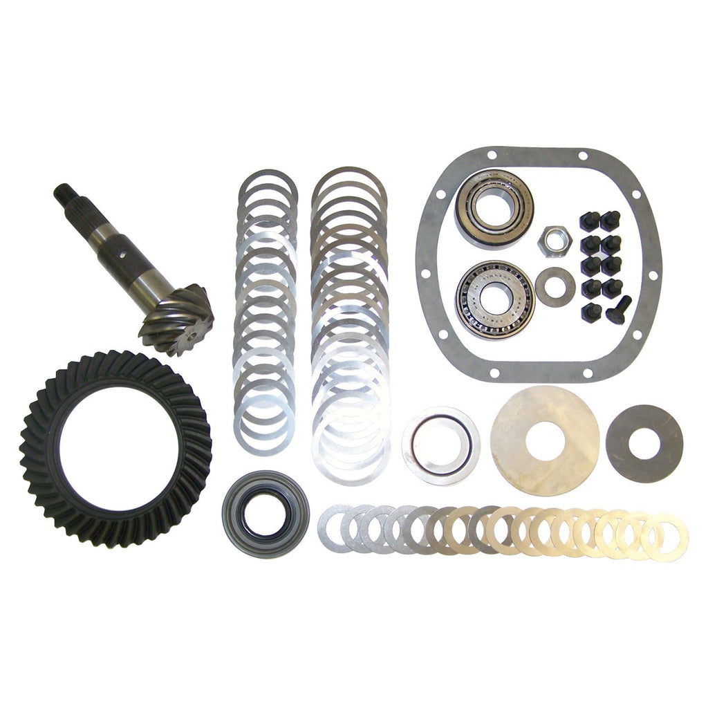 Crown Automotive Jeep Replacement J0945345 Ring & Pinion Kit for Various Jeep Vehicles w/ Dana 30 Axle, 3.73 Ratio for Select Jeep CJ5, Jeep CJ6, Jeep CJ7, Jeep Commando, Jeep J-100, Jeep J-2500, Jeep J-2600, Jeep J-3800, Jeep J-4500, Jeep J-4600, Jeep