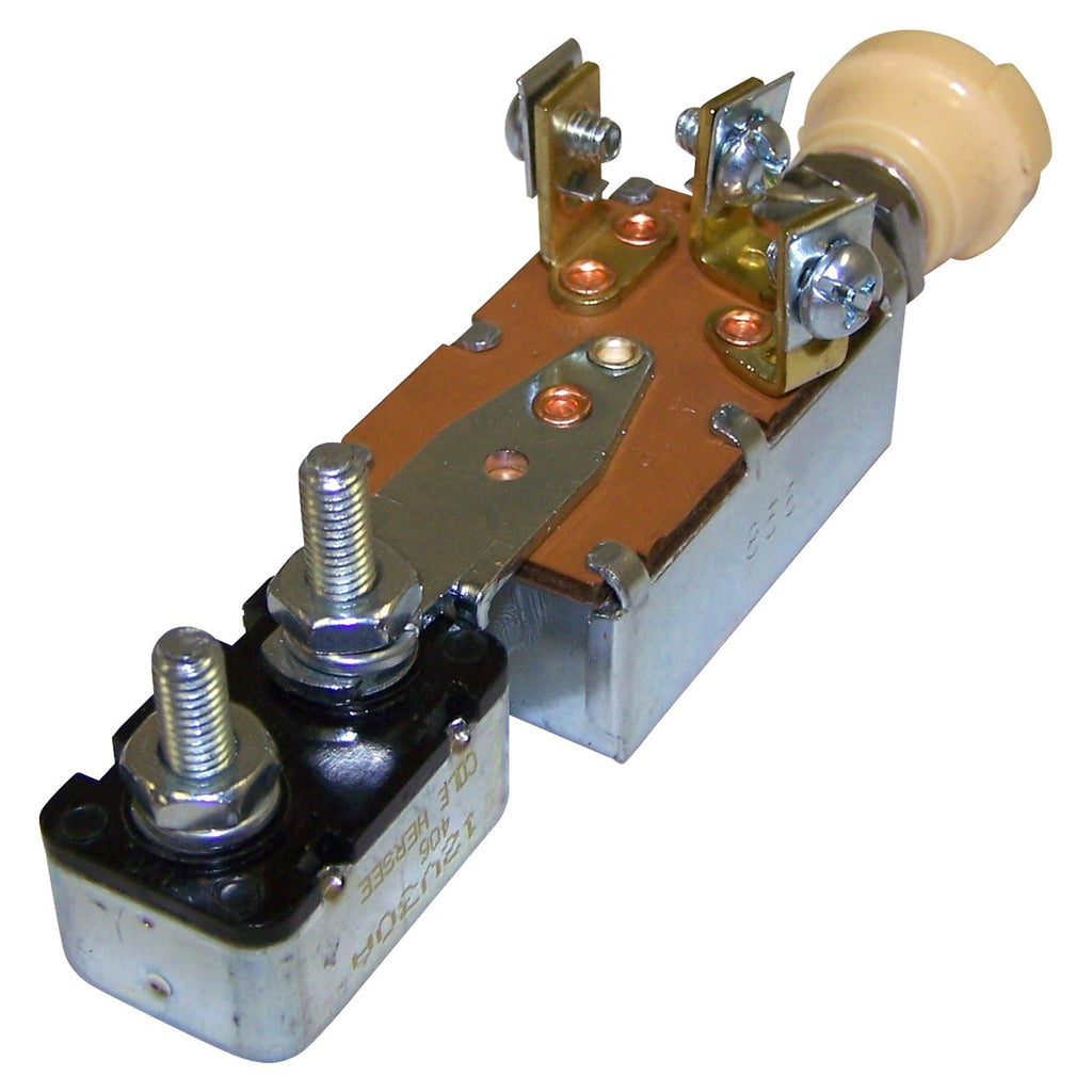 Crown Automotive Jeep Replacement J0946613 Headlight Switch for 1945-1971 Jeep CJ-2A, CJ-3A, CJ-3B, CJ-5, CJ-6 Models for Select Jeep CJ3, Jeep CJ5, Jeep CJ6, Jeep Willys