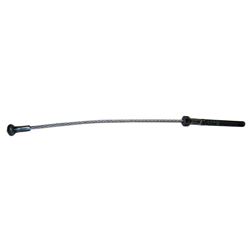 Crown Automotive Jeep Replacement J0948726 Clutch Cable for Misc. 1945-71 CJs & M38 w/ 4-134 Engine, 11" Long for Select Jeep CJ3, Jeep CJ5, Jeep CJ6, Jeep Willys, Willys CJ2A