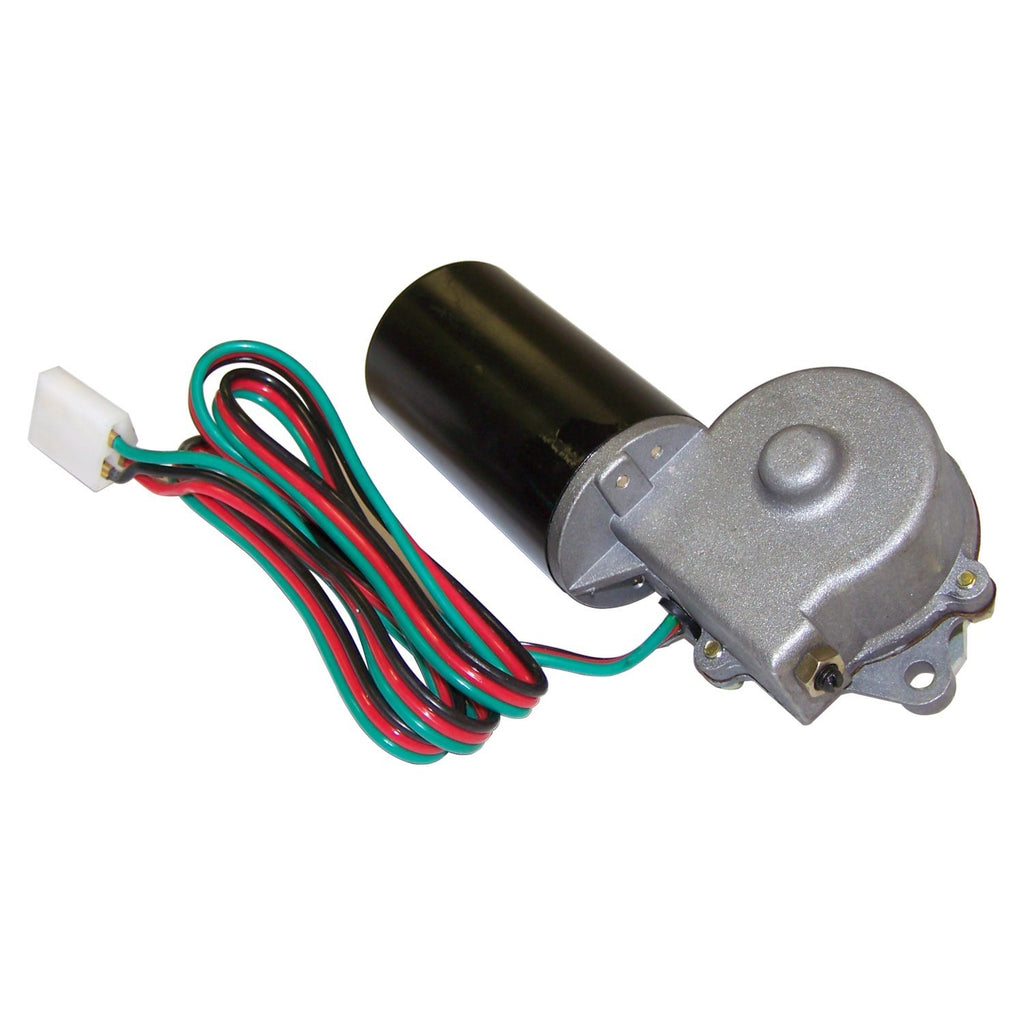 Crown Automotive Jeep Replacement J0978529 Front Wiper Motor for 1968-1975 CJ-5, CJ-6 w/ Bottom Mounted Wiper Motor for Select Jeep CJ5, Jeep CJ6