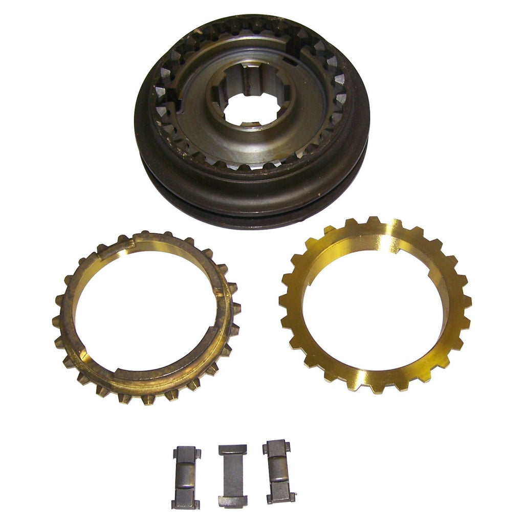 Crown Automotive Jeep Replacement J0991014 2nd & 3rd Synchronizer Assembly for 67-95 Jeep Models w/ T14 or T15 Transmission for Select Jeep CJ5, Jeep CJ6, Jeep Cherokee, Jeep Commando, Jeep J-100, Jeep J-2500, Jeep J-2600, Jeep J-3800, Jeep J-4500, Jeep