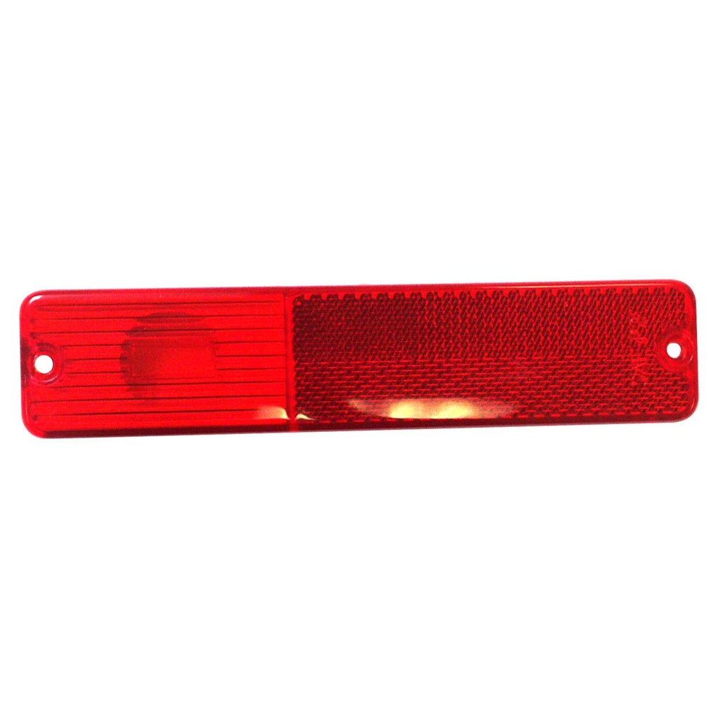 Crown Automotive Jeep Replacement J0994021 Red Left or Right Rear Side Marker Lamp for Misc. 72-91 Jeep CJs, SJ, J-Series for Select Jeep CJ5, Jeep CJ6, Jeep CJ7, Jeep Cherokee, Jeep Grand Wagoneer, Jeep J-100, Jeep J-2500, Jeep J-2600, Jeep J-4500, Jeep