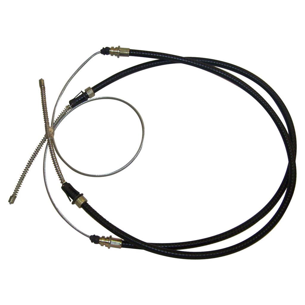 Crown Automotive Jeep Replacement J0999895 Rear Parking Brake Cable for 1972-73 C104 Commando, 107" Long for Select Jeep Commando