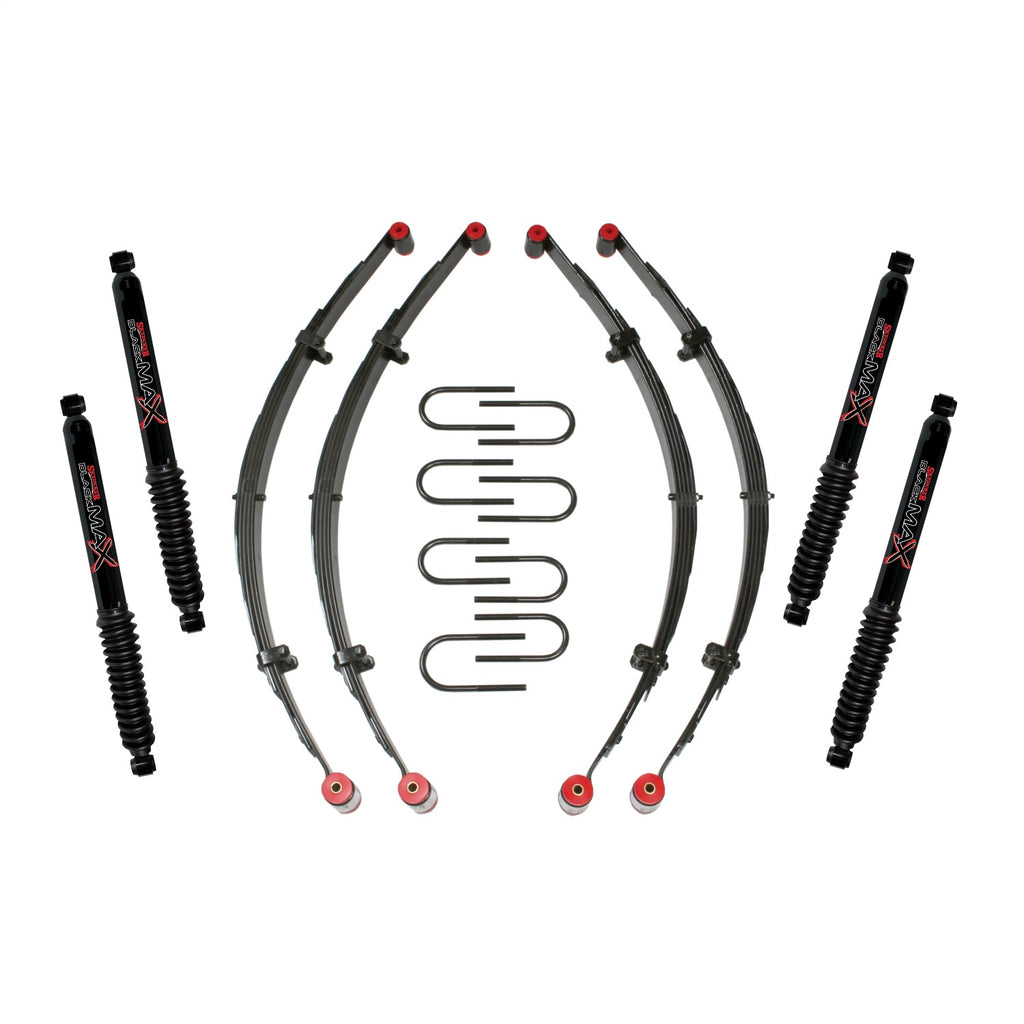 Skyjacker J21BKB Suspension Lift Kit for Select Jeep CJ5, Jeep CJ7, Jeep Scrambler
