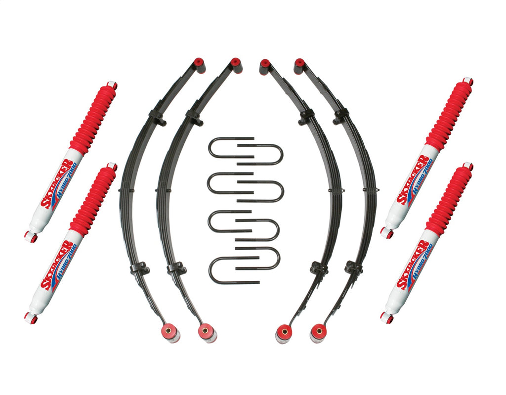 Skyjacker J21BKH 2.5IN. KIT; 76-86 CJ W/4 HYDROS for Select Jeep CJ5, Jeep CJ7, Jeep Scrambler