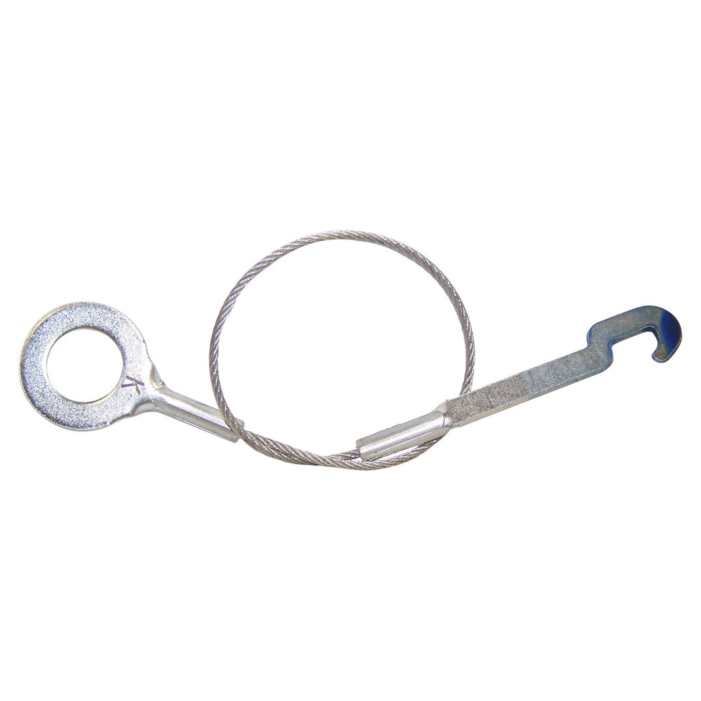 Crown Automotive Jeep Replacement J3201027 Rear Brake Automatic Adjuster Cable for Select 78-92 CJs, XJ, MJ, YJ w/ 10" Drum