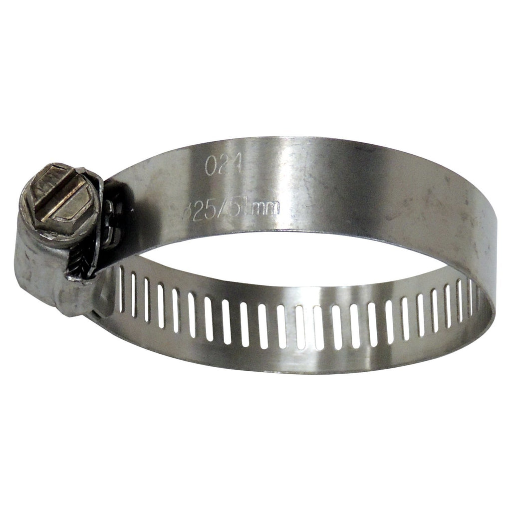 Crown Automotive Jeep Replacement J3203076 Hose Clamp for Universal Applications, Worm Gear Style, 1" - 2"