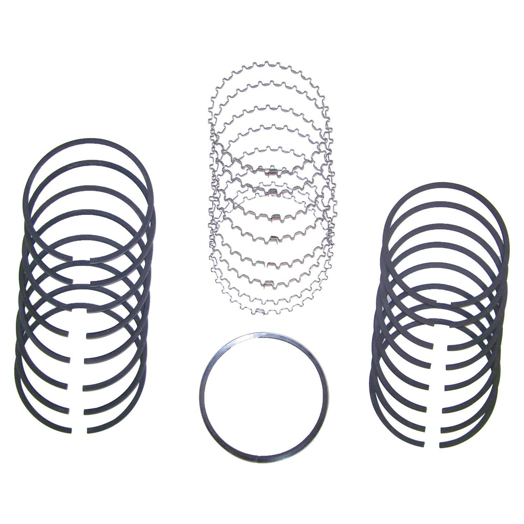 Crown Automotive Jeep Replacement J3208067 .010 Oversized Piston Ring Set for 1970-1991 Jeep SJ, J-Series w/ 5.9L Engine for Select Jeep Cherokee, Jeep Grand Wagoneer, Jeep J-100, Jeep J-2500, Jeep J-2600, Jeep J-2700, Jeep J-3500, Jeep J-3600, Jeep
