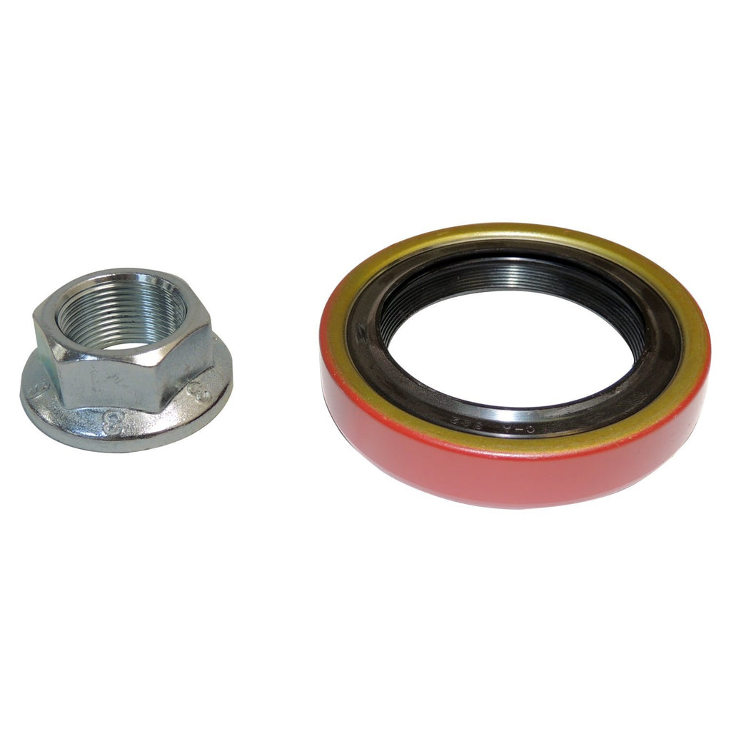 Crown Automotive Jeep Replacement J3208474 Rear Pinion Oil Seal and Nut Kit for 76-86 CJs, SJ, J-Series w/ AMC 20 Rear Axle for Select Jeep CJ5, Jeep CJ7, Jeep Cherokee, Jeep Grand Wagoneer, Jeep J10, Jeep Scrambler, Jeep Wagoneer