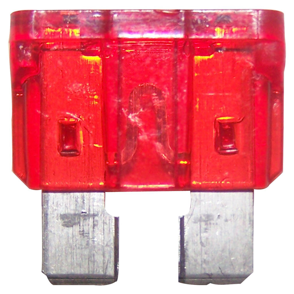 Crown Automotive Jeep Replacement J3231215 10 Amp Fuse for Multiple Vehicles (Red)
