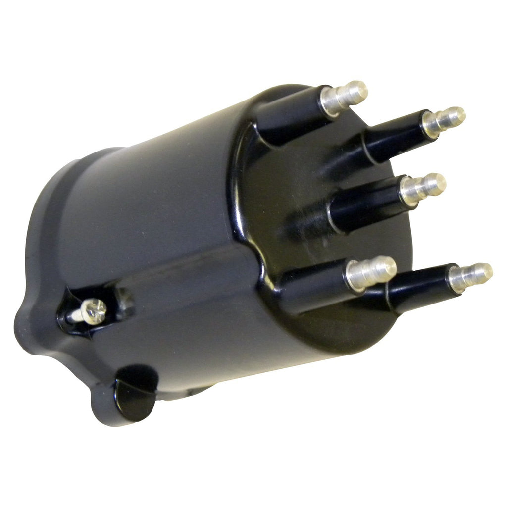Crown Automotive Jeep Replacement J3234451 Distributor Cap for Misc. 1983-93 Jeep CJs, YJ, XJ, MJ Models w/ AMC 2.5L Engine for Select Jeep CJ5, Jeep CJ7, Jeep Cherokee, Jeep Comanche, Jeep DJ5, Jeep Scrambler, Jeep Wagoneer, Jeep Wrangler