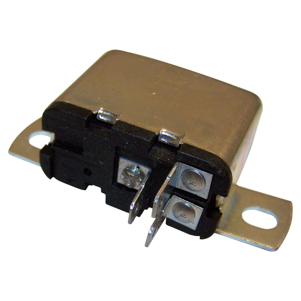 Crown Automotive Jeep Replacement J3242520 Horn Relay For 1972-1974 Jeep CJ-5, CJ-6, SJ, J-Series, C104 Commando for Select Jeep CJ5, Jeep CJ6, Jeep Cherokee, Jeep Commando, Jeep J-100, Jeep J-2500, Jeep J-2600, Jeep J-4500, Jeep J-4600, Jeep J-4700,
