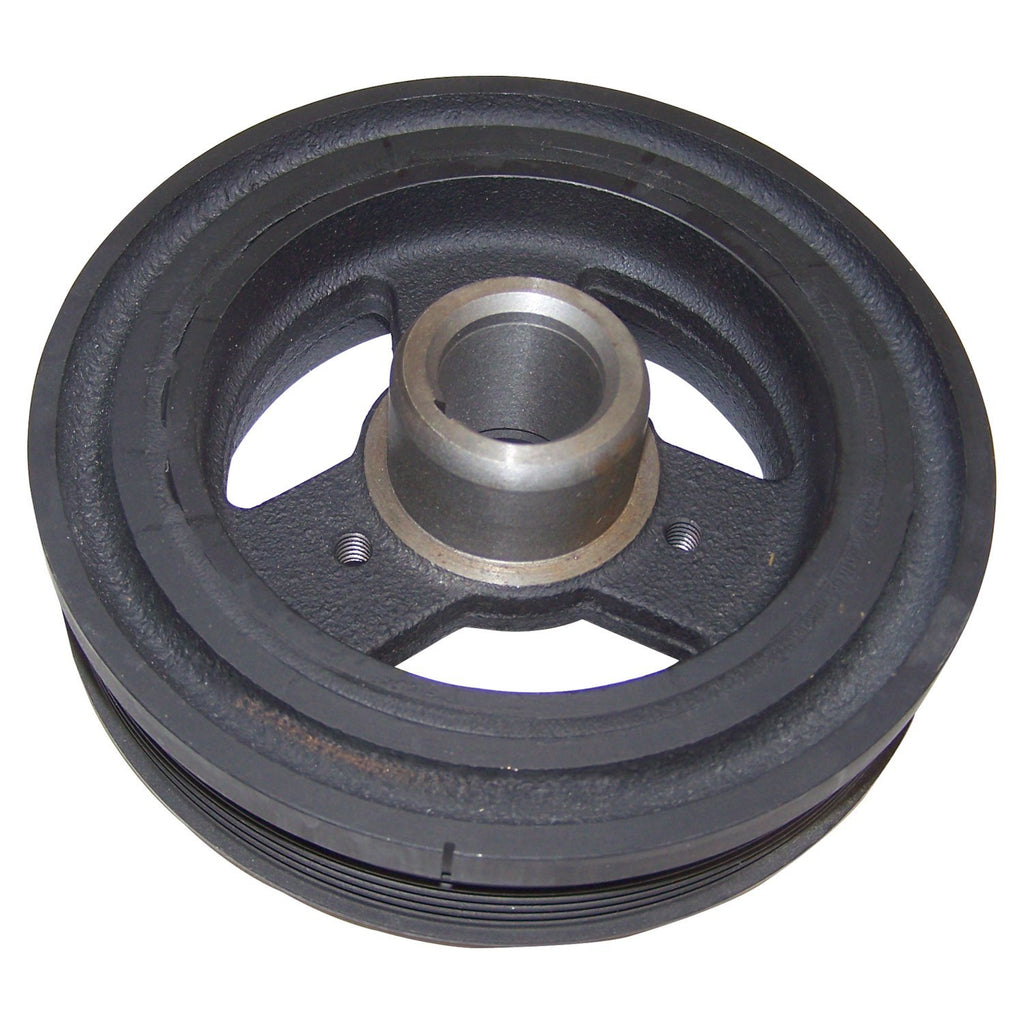 Crown Automotive Jeep Replacement J3242886 Harmonic Balancer for Misc. 1981-93 Jeep Vehicles w/ 2.5L or 4.2L Engines for Select Jeep CJ5, Jeep CJ7, Jeep Cherokee, Jeep Comanche, Jeep Scrambler, Jeep Wrangler