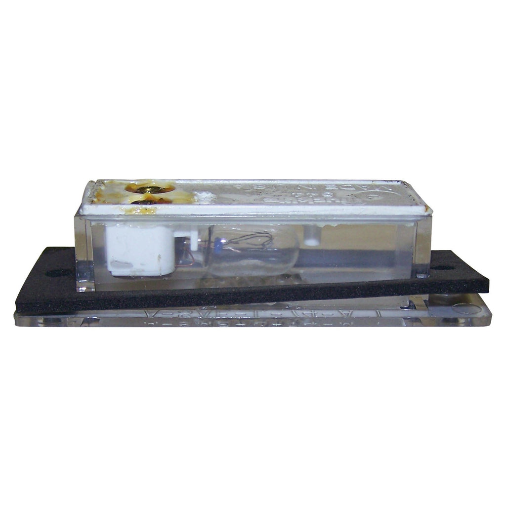 Crown Automotive Jeep Replacement J3670544 License Plate Light for 81-91 Jeep SJ Cherokee, Wagoneer and Grand Wagoneer for Select Jeep Cherokee, Jeep Grand Wagoneer, Jeep J10, Jeep J20, Jeep Wagoneer