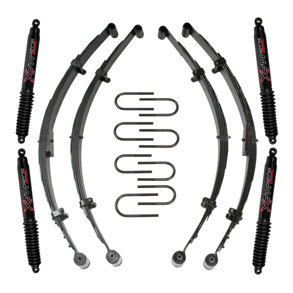 Skyjacker J40K-B Suspension Lift Kit w/Shocks for Select Jeep CJ5, Jeep CJ7, Jeep Scrambler