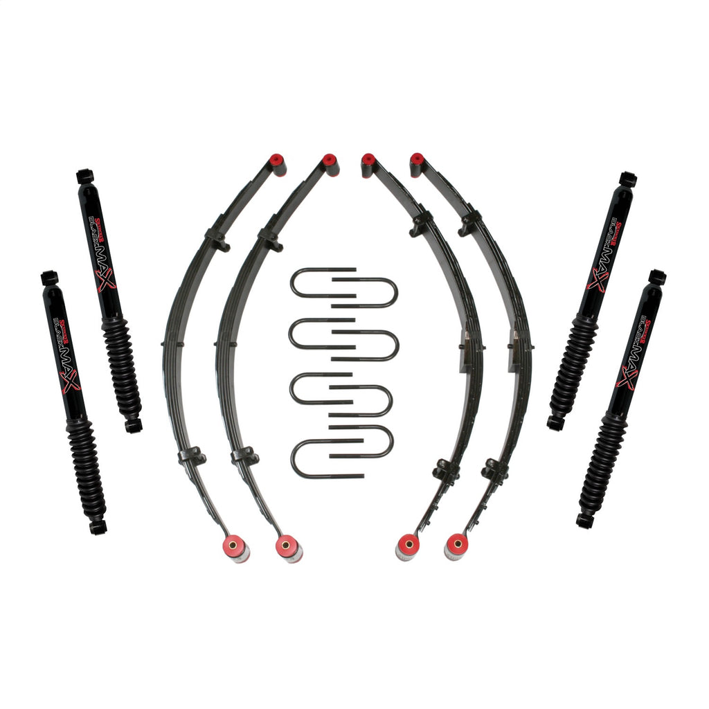 Skyjacker J41BKB Suspension Lift Kit for Select Jeep CJ5, Jeep CJ7, Jeep Scrambler