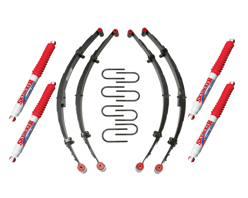 Skyjacker J41BKH 4IN. KIT; 76-86 CJ W/4 HYDROS for Select Jeep CJ5, Jeep CJ7, Jeep Scrambler