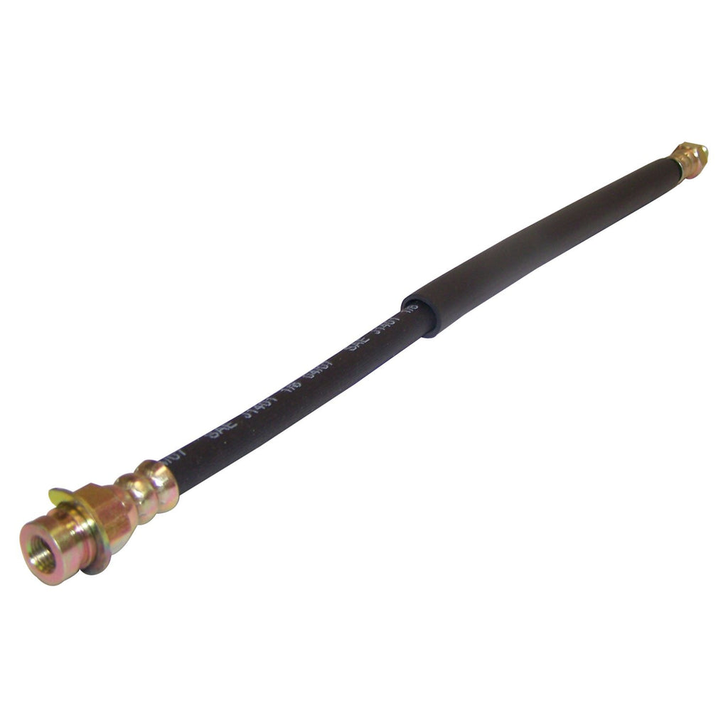Crown Automotive Jeep Replacement J5352825 Front Brake Hose (Frame to Axle) for 1974-75 CJ-5, CJ-6 w/ 11" Brakes, 17" Long for Select Jeep CJ5, Jeep CJ6