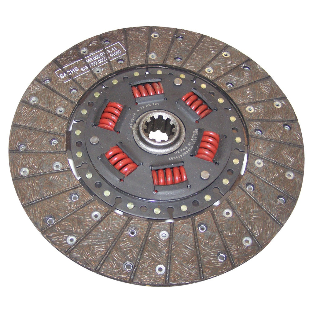 Crown Automotive Jeep Replacement J5354689 Clutch Disc for Select 1976-1979 CJs, SJs, J-Series w/ 10.5" Clutch, 10 Splines