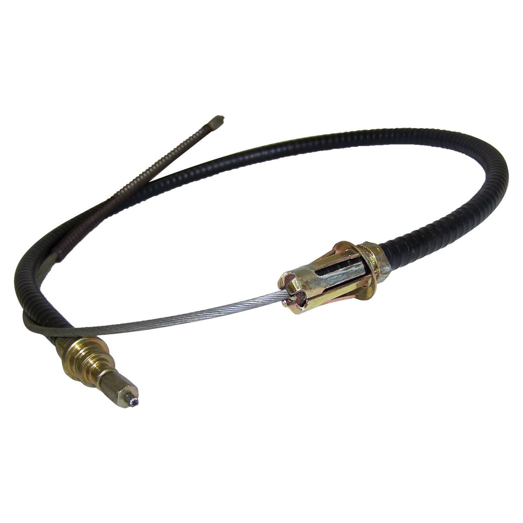 Crown Automotive Jeep Replacement J5354722 Rear Parking Brake Cable for 74-75 Jeep SJs, J-Series w/ 119" WB, Left or Right for Select Jeep Cherokee, Jeep J10, Jeep J20, Jeep Wagoneer