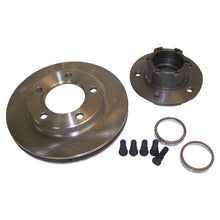 Load image into Gallery viewer, Crown Automotive Jeep Replacement J5356183 Front Hub &amp; Rotor Assembly for 76-78 CJ-5, CJ-7 w/ 1-1/8" Thick Rotor, 6 Bolts for Select Jeep CJ5, Jeep CJ7