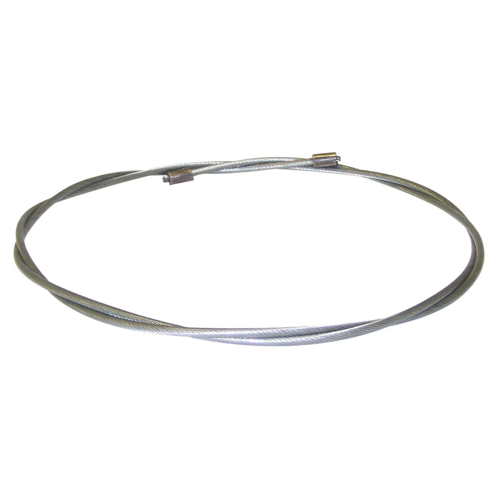 Crown Automotive Jeep Replacement J5356187 Parking Brake Cable for 1976-1979 Jeep SJ w/ 4.2L Engine, w/ TH400 Transmission for Select Jeep Cherokee, Jeep J10, Jeep J20