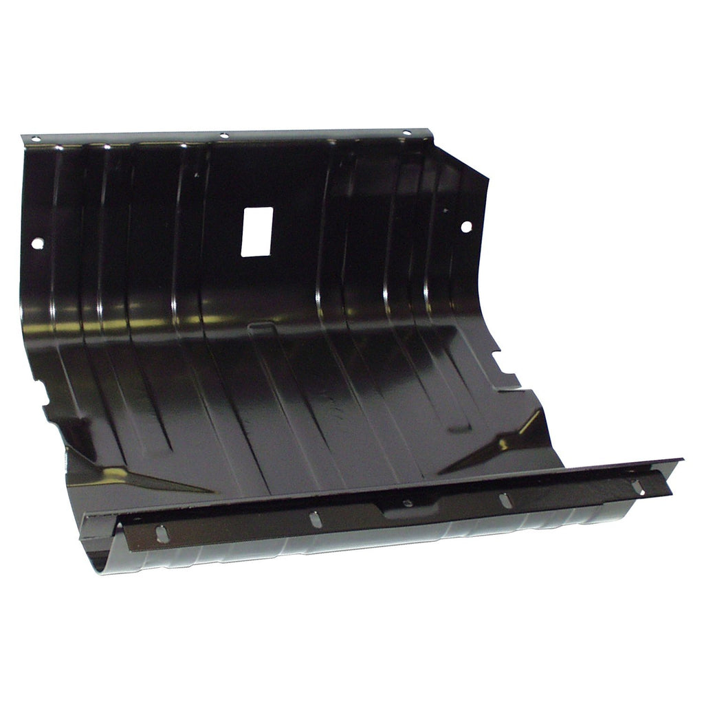 Crown Automotive Jeep Replacement J5357023 Black Fuel Tank Skid Plate for 1976-90 CJs & YJ Wranglers w/ 15 Gallon Fuel Tank for Select Jeep CJ5, Jeep CJ7, Jeep Scrambler, Jeep Wrangler
