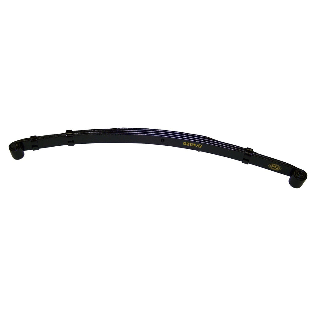 Crown Automotive Jeep Replacement J5362950 Front HD Leaf Spring for 1976-91 Jeep SJ, Includes Bushings, 4-Leaf for Select Jeep Cherokee, Jeep Grand Wagoneer, Jeep J10, Jeep J20