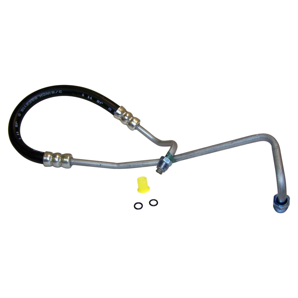 Crown Automotive Jeep Replacement J5370016 Power Steering Pressure Hose for 80-81 CJ w/ 5.0L & 87-88 J-20 w/ 131" Wheelbase for Select Jeep CJ5, Jeep CJ7, Jeep J20