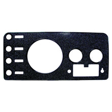 Load image into Gallery viewer, Crown Automotive Jeep Replacement J5457117 Dash Overlay Panel for 76-86 CJ-5, CJ-7, CJ-8, Black Textured, w/ Radio Opening for Select Jeep CJ5, Jeep CJ7, Jeep Scrambler