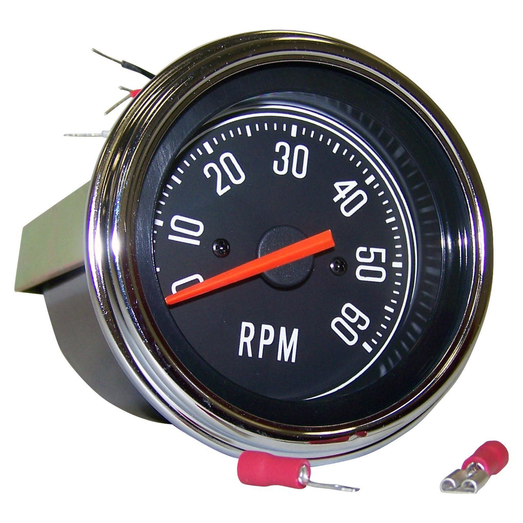 Crown Automotive Jeep Replacement J5459418 Tachometer Gauge for 76-86 CJs w/ 4, 6, or 8 Cylinder Engines for Select Jeep CJ5, Jeep CJ7, Jeep Scrambler
